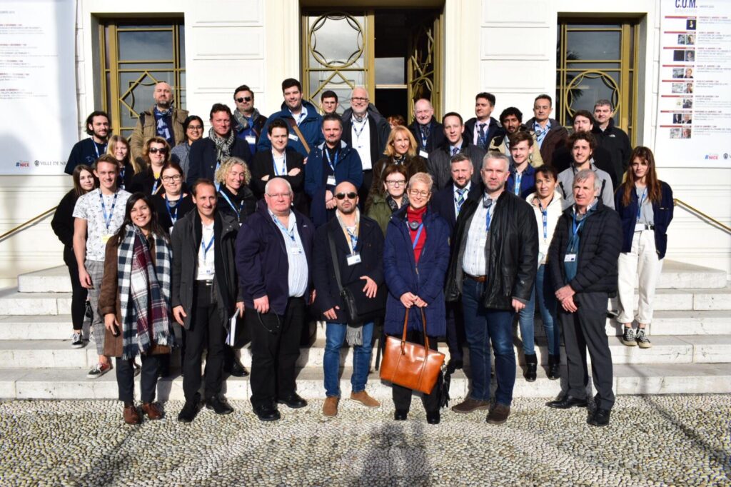 Les partenaires du projet PACTESUR sur la protection des espaces publics, réunis à Nice.